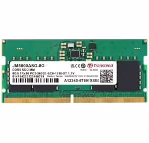 Transcend JetRAM 8GB | DDR5 | SODIMM | PC 5600 | CL46 | JM5600ASG-8G | RAM Pomnilnik