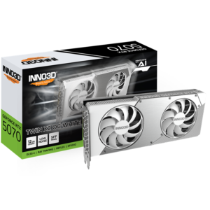 Inno3D RTX 5070 TWIN X2 OC 12GB WHITE | GDDR7 | HDMI 3xDisplayport | Bela | Grafična Kartica