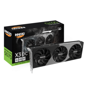 Inno3D RTX 5070 X3 OC 12GB | GDDR7 | HDMI 3xDisplayport | Grafična Kartica