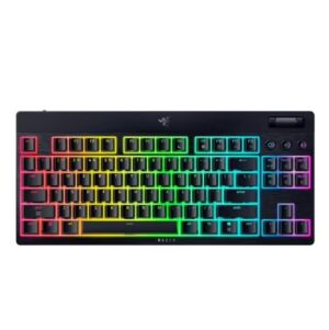 Razer BlackWidow V4 | Low-Profile | Tenkeyless | HyperSpeed | Zelena Stikala | US SLO g. | Gaming Tipkovnica