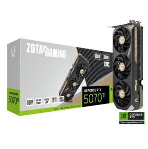 Zotac RTX 5070 Ti Solid OC 16GB | GDDR7 | ZT-B50710D2-10P | Gaming Grafična Kartica