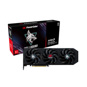 Powercolor RX 9060 XT 8GB Radeon Hellhound OC | 3 Ventilatorji | Grafična Kartica