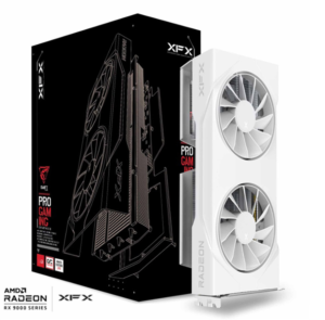 XFX RX 9060 XT 8GB Radeon SWIFT DF OC Gaming | GDDR6 | Bela Grafična Kartica