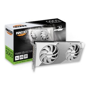 Inno3D RTX 5060 Twin X2 OC WHITE 8GB | GDDR7 | HDMI 3xDisplayport | Bela Grafična Kartica