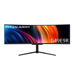 TITAN ARMY G49E9R | QD OLED | (49") | 5120x1440 | 144Hz | Ukrivljen Gaming Monitor