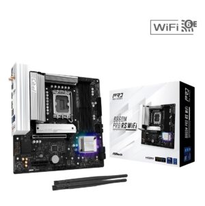 Asrock B860M Pro RS Wifi | LGA 1851 | mATX | HDMI DP | DDR5 | Matična Plošča