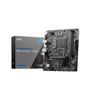 MSI PRO H610M-E | H610 | LGA 1700 | mATX | DDR5 | Matična Plošča