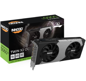 INNO3D RTX 5060 Ti Twin X2 OC 16GB | GDDR7 | Grafična Kartica