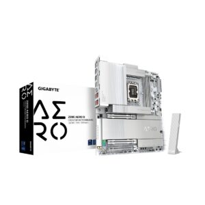 Gigabyte GA-Z890 AERO D | LGA 1851 | DDR5 | E-ATX | Bela Matična Plošča