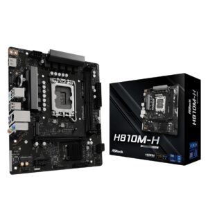 ASROCK H810M-H | LGA 1851 | DDR5 | microATX | Matična Plošča