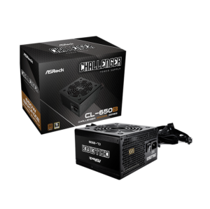 ASRock Challenger Series CL-650B 650W | ATX | 80+ Bronze | Črna | Napajalnik