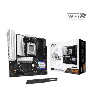 ASRock A620AM Pro RS WiFi | AM5 | mATX | DDR5 | Matična Plošča