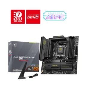 MSI MAG B850M Mortar Wifi | B850 | AM5 | mATX | DDR5 | Matična Plošča