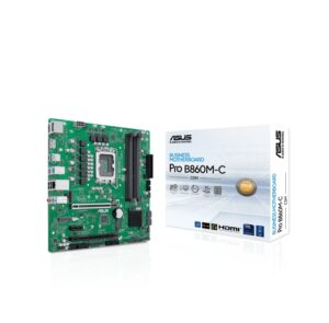 ASUS PRO B860M-C-CSM | LGA 1851 | DDR5 | microATX | Matična Plošča