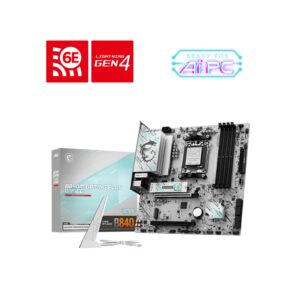 MSI B840M GAMING PLUS WIFI6E | AM5 | DDR5 | mATX | Matična Plošča