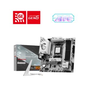 MSI B850M Gaming Plus Wifi6E | B850 | AM5 | mATX | DDR5 | Matična Plošča