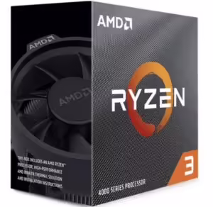 AMD Ryzen 3 4100 | Do 4GHz | AM4 | 4 Jedra 8 Niti | Wraith Stealth Cooler | BOX Procesor s Hladilnikom