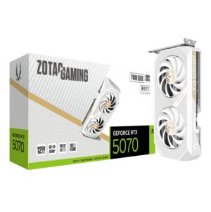 Zotac RTX 5070 12GB Twin Edge OC | GDDR7 | Bela Grafična Kartica
