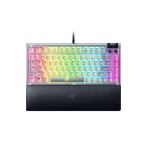 Tipkovnica Razer BlackWidow V4 75% | Phantom White | US Gr. | Tipkovnica