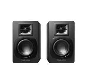 Audio-Technica AT-SP3X | Bookshelf | RCA | Bluetooth 5.3 | Črni | Računalniški Zvočniki