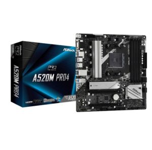 ASROCK A520M PRO 4 | AM4 | mATX | DDR4 | Matična Plošča