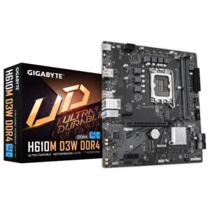 Gigabyte H610M D3W | H610 | LGA 1700 | mATX | DDR5 | Matična Plošča