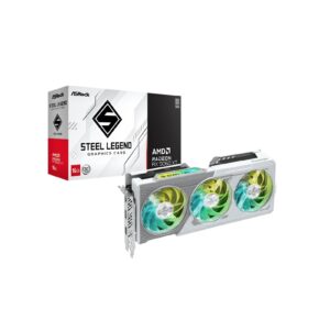 ASRock RX 9060 XT 16GB Steel Legend OC | GDDR6 | Grafična Kartica