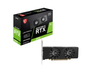MSI RTX 3050 6GB LP E OC | GDDR6 | 1 Fan | Grafična Kartica