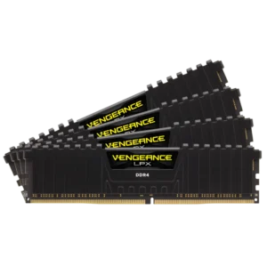 Corsair Vengeance LPX CMK32GX4M4A2666C16 | 32GB 4x8GB DDR4 2666MHz CL16 XMP 2.0 | Črn RAM Pomnilnik