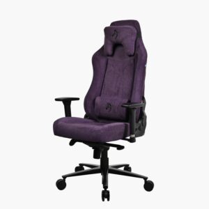 Arozzi Vernazza SoftFabric Purple | Vijolična | 3D Nasloni Za Roke | Naklon 165° | Nosilnost 145 Kg | Gaming Stol