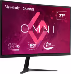 ViewSonic 27" OMNI VX | 2K 2560x1440 165hz Curved | Ultimate Gaming & Editing Monitor