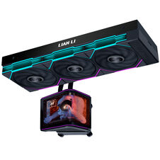 Lian Li HydroShift II OLED Curved 360TL | Črna | 360 Mm AIO Vodno Hlajenje | 6,67″ 2K OLED Zaslon | UNI FAN TL FLEX | Hladilnik Za Procesor