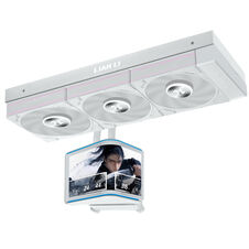 Lian Li HydroShift II OLED Curved 360 UNI FAN P28 | Bela | 360 Mm | 6,67″ 2K OLED | AiO Vodno Hlajenje