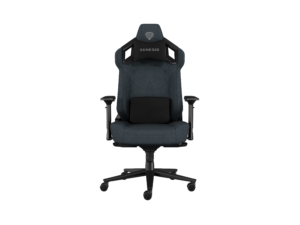 Genesis NITRO 800 | Siv | Zračno Blago | 4D Nasloni Za Roke | Memory Foam Blazine | Do 150 Kg | Gaming Stol