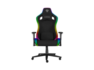 Genesis Trit 660 RGB | Črn | Tkanina | 2D Nasloni | Spominska Pena | Do 150 Kg | Gaming Stol