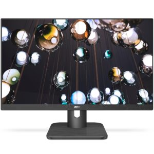 AOC 24E1Q | 60,5 cm (23,8") | 1920x1080 | IPS | 5ms | VGA HDMI DisplayPort | Zvočniki | Slim | Tanek Pisarniški Monitor
