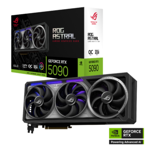 ASUS ROG Astral GeForce RTX 5090 OC Edition | 32GB GDDR7 | DLSS 4 | Quad-Fan Hlajenje | Grafična Kartica