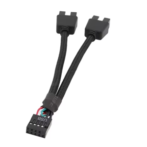 USB 2.0 9 pin Header Splitter | Razdelilec USB izhoda na Matični plošči | 9-pin razdelilec USB Matična Plošča