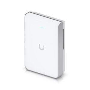 Ubiquiti UniFi U7-Pro-Wall | WiFi 7 6 GHz | 2.5 GbE PoE+ | 300+ Uporabnikov | Bela Stenska Dostopna Točka AP