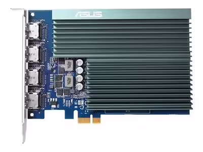 Asus gt730-4h-sl-2gd5 2gb | gddr5 | pcie 2. 0 | 4xhdmi | grafična kartica 1 Asus gt730-4h-sl-2gd5 2gb gddr5 memory pcie 2. 0 komponentko