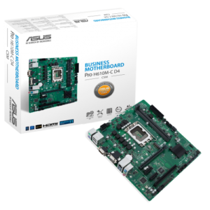 Asus PRO H610M-C D4-CSM | LGA 1700 | microATX | DVI HDMI DisplayPort | Matična Plošča
