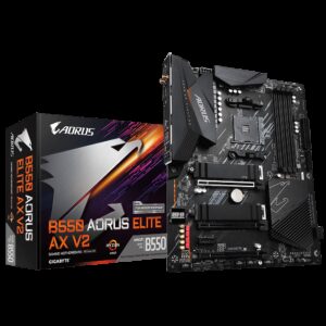 GIGABYTE B550 AORUS ELITE AX V2 | AM4 | ATX | DDR4 | SATA3 | USB3.2 Displayport | WIFI | Matična Plošča