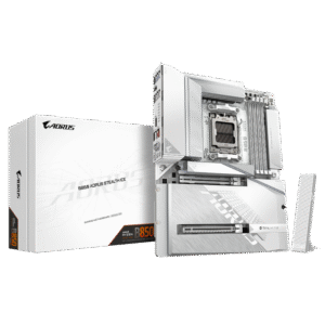 GIGABYTE B850 A STEALTH ICE | DDR5 | AM5 | ATX | Bela Matična Plošča