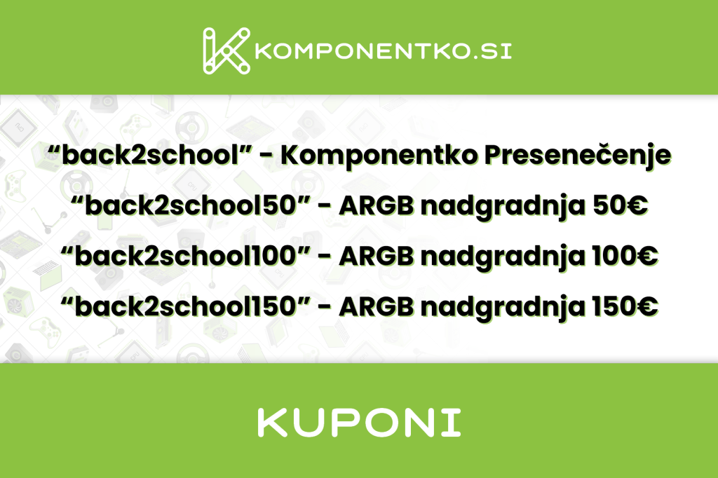 Nazaj v šolo z računalnikom po meri pri komponentku! "back 2 school akcija" 4 Nazaj v šolo z računalnikom po meri pri komponentku!