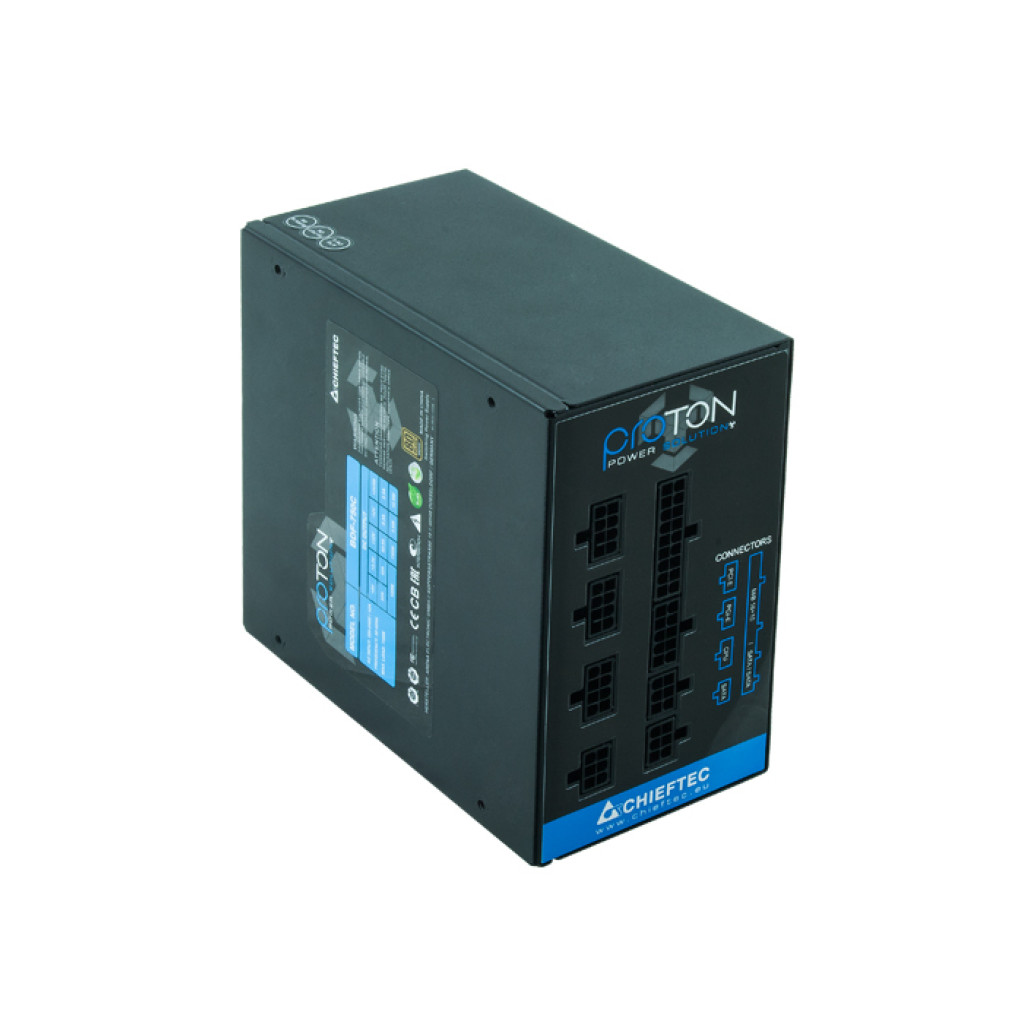 Chieftec 1000c proton | 1000w | 80plus bronze | bdf-1000c | napajalnik 1 Napajalnik - 1000w chieftec 1000c proton 80plus bronze 85% atx12v 2. 3 modular 140mm črna (bdf-1000c) komponentko