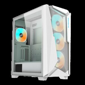 GIGABYTE C301 | ARGB | Kaljeno Steklo | Osvetljeno E-ATX | Belo | Gaming Ohišje