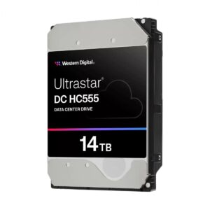 Western Digital Ultrastar DC HC555 | 14TB | SAS 12Gb/s | 512MB | 7200RPM | 512e SE P3 | 3,5-Palčni Enterprise Trdi Disk