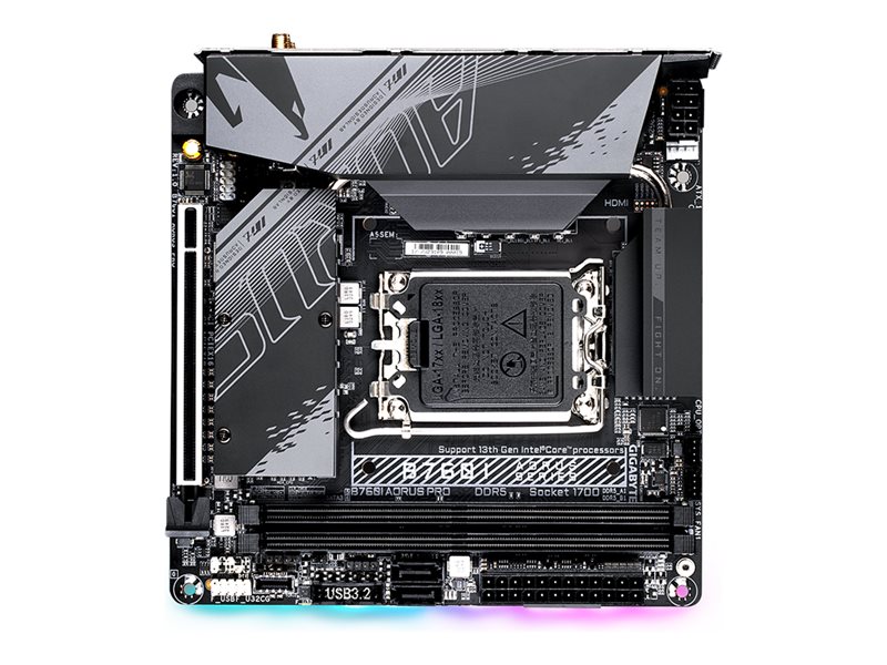 Matična plošča gigabyte b760i aorus pro lga1700, ddr5, mini itx komponentko