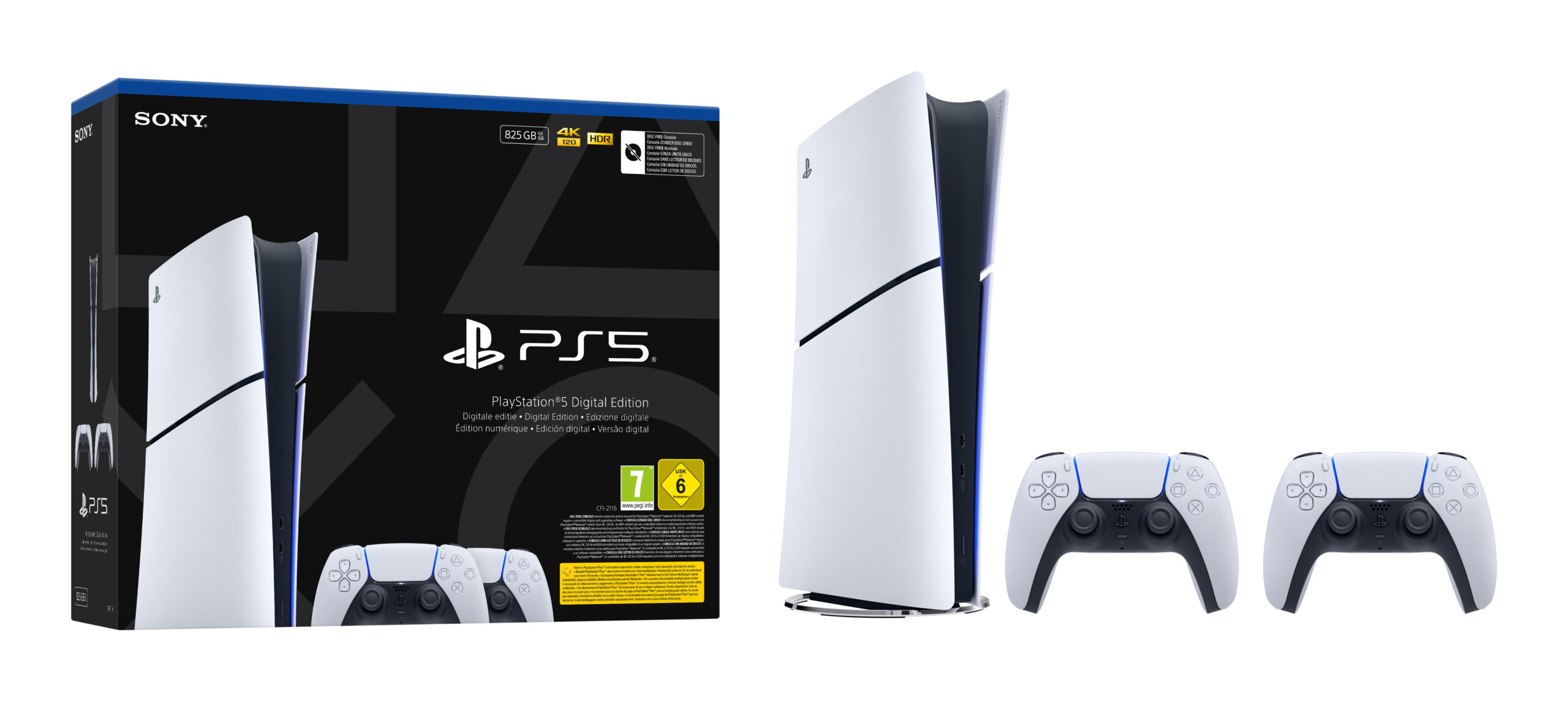 PlayStation 5 Slim Digital Edition - Komponentko