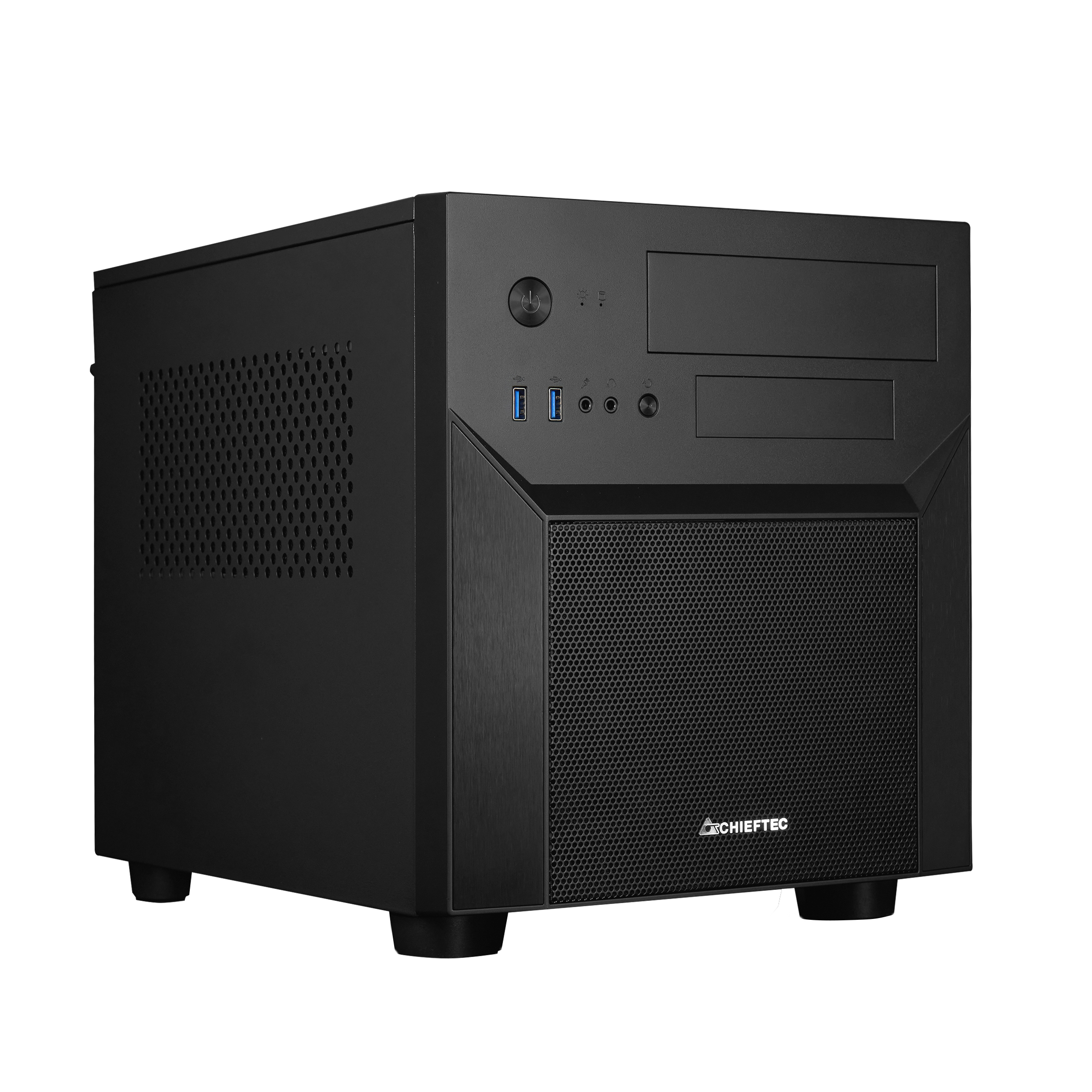 Chieftec ci-02b-op pro cube | micro atx | črno | računalniško ohišje 1 Chieftec ci-02b-op pro cube | črno | računalniško ohišje komponentko